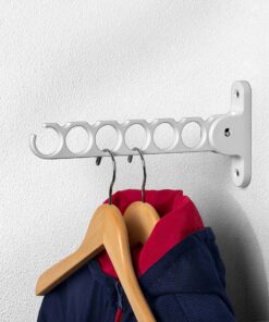 Alternative view of Spectrum Diversified 35000 6 Hook Hanging Organizer, 1 Count, White