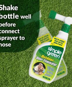 Simple Green Outdoor Odor Eliminator for Pets, Dogs, 1 gallon Refill - Ideal for Artificial Lawns & Patio, Milky White 27 A1cUjgStgBS