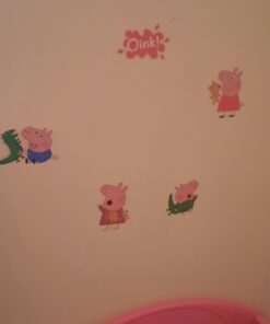 RoomMates RMK3183SCS Peppa The Pig Peel and Stick Wall Decals 57 A1dKCtbgI3L