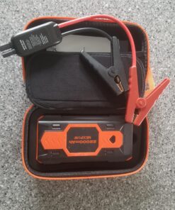 NEXPOW Battery Jump Starter 2500A Car Jump Starter (up to 8.0L Gas/8L Diesel Engines) 12V Car Battery Booster Pack with USB Quick Charge 3.0 and 4 LED Modes Red Blue Warning 33 A1dfLen3R0L