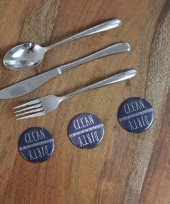 Clean & Dirty Dishwasher Magnet Sign (Chalkboard) Chalkboard 22 A1diIrYT LL