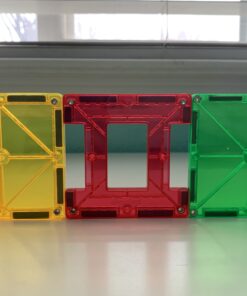 Playmags 150-Piece Magnetic Tiles Building Set – 3D Magnet Building Blocks, Creative Imagination, Inspirational, Educational STEM Toys for Kids with 1 Car Single 42 A1eCRcmnr4L