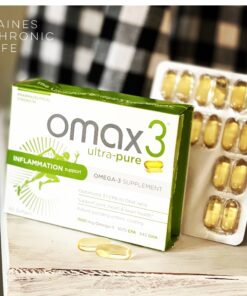 Omax3 Natural Omega 3 Fish Oil Pills 1500 MG EPA DHA - Omega3 Fatty Acid Muscle & Joint Support Supplements - Gluten Free, Wild Caught, Non GMO, 30-Day Supply Blister Packed (1 Box) 60 Count (Pack of 1) 22 A1eNtY8m0L