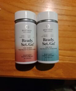 Ready Bird Women's Fertility Vitamins, Conception Supplement & Prenatal Multivitamin for Women, Methylfolate (Folic Acid), Whole Food Herbal Blend, Vegan, Includes Bonus Tips to Get Pregnant, 30 Ct 30 Count (Pack of 1) 34 A1f6o 5ieSL