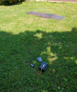 DOKIO 160W 18V Portable Solar Panel Kit (ONLY 9lb) Folding Solar Charger with 2 USB Outputs for 12v Batteries/Power Station AGM LiFePo4 RV Camping Trailer Car Marine…… 39 A1fI1KL9lyL