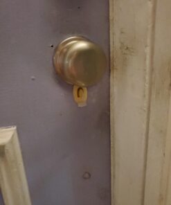 Kwikset Juno Interior Passage Door Knob, Handle For Closet and Hallway Doors, Non-Locking Doorknob in Satin Nickel, with Microban Protection 23 A1fMk6LzpxL