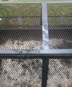 Sunnydaze 36-Inch Northland Outdoor Rectangular Fire Pit with Cooking Grill, Poker, and Spark Screen - Black Finish 43 A1felDYBb4L