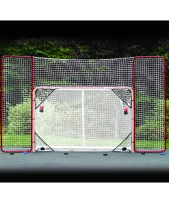 EZGoal Hockey Backstop Kit with Targets, Red/White , 10' x 6' 13 A1fvfFay6L