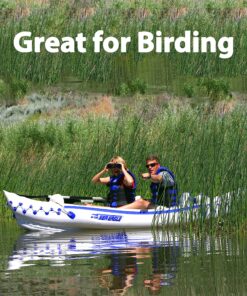 Sea Eagle SE330 Two Person Inflatable Sport Kayak Boat with Seats, Paddles, Bag and Pump-Affordable-Lightweight-Portable SE330 Sports Kayak Pro Package 18 A1gL9g4GlL 1