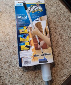 Camco Broom and Dustpan for RVs, Adjustable from 24 to 52 Inches (43623-A) Broom with Dust Pan 39 A1h2aSk7srL