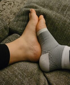 Bitly Plantar Fasciitis Compression Socks for Women & Men - Best Ankle Compression Sleeve, Nano Brace for Everyday Use - Provides Arch Support & Heel Pain Relief (White, Medium) White 1 29 A1hQ3G5pxOL