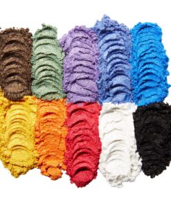 Epoxy Color Pigment-10 Color, with Mini Hand Epoxy Mixer, Mica Powder for Epoxy Resin Dye, Cosmetic Grade Soap Colorant, Natural Slime Coloring with Paint Mixing Tool for Cup Tumbler Turner 10 Selection Kit 30 A1iHUwqHML