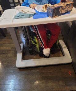 Carex Overbed Table and Hospital Bed Table - Table With Wheels - Over The Bed Table For Home Use and Hospital, Bedside Table With Wheels, Over Bed Desk, Over Bed Table With Wheels 45 A1ic3APYTkL