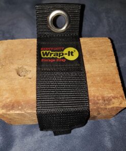 Heavy-Duty Wrap-It Storage Straps (Assorted 6 Pack) - Extension Cord Holder, Stocking Stuffers for Men, RV Accessories, Workshop and Garage Organizers and Storage Assorted 6-Pack Black 45 A1il6BVicjL