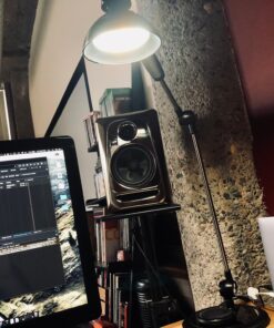 OTUS Desk Lamp Gesture Control, LED Architect Desk lamp for Home Office, Adjustable Metal Swing Arm, Tall Task Light for Drafting or Bedside Table Reading, 12 Brightness, 3 Touch Eye-Caring Modes 46 A1js0521nKL