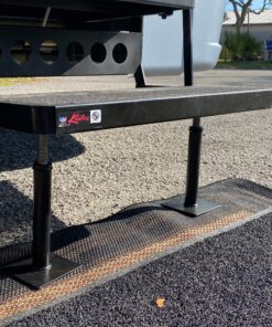 Camco Camper/RV Save-A-Step Brace | Stabilizes RV Steps & Protects Camper Step from Sag and Wear | Features 1,000lb Load Rating & Adjusts from 7-5/8” to 14” | Crafted of Heavy-Gauge Steel (43691) 7-5/8" - 14" Brace 34 A1kD7qJNPsL 1