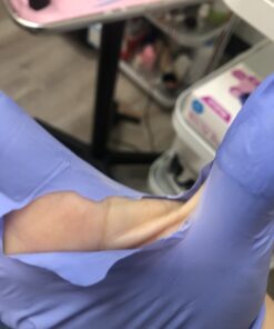 MedPride Powder-Free Nitrile Exam Gloves, Iris Blue, Medium, Box/100 Medium (Pack of 100) 44 A1ka 6VjZ3L