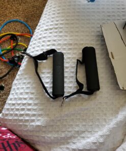 Goliton Resistance Band Door Anchor Secure Door Anchor Accessory Replacement and 2x Resistance Band Handles Exercise Band Handles Works With Resistance Band to Create Your Home Gym 17 A1keUfjgJEL