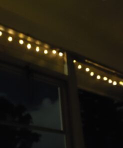 Globe String Lights, CMYK 20 Ft 40 Balls Waterproof LED Fairy Lights, Outdoor Starry Lights Solar Powered String Lights, Decorative Lighting for Home, Garden, Party, Festival, Warm White 28 A1lHAL4h5L