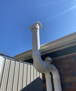 RadonAway Fan Pipe Cap with Screen for 4" PVC 5 A1lkRZd9K9L