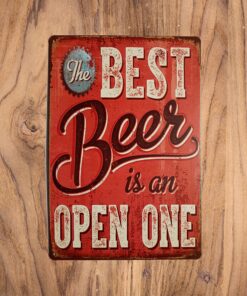 ERLOOD Best Beer Vintage Funny Home Decor Tin Sign Retro Metal Bar Pub Poster 8 x 12 20 A1m3D2YRfYL