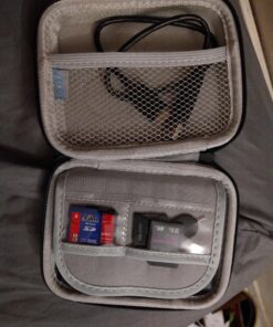 Lacdo Hard Drive Carrying Case for Seagate Portable Expansion Seagate Backup Plus Slim One Touch 1TB 2TB 3TB 4TB 5TB Portable External Hard Drive USB 3.0 2.5 Inch HDD EVA Shockproof Travel Bag, Black 52 A1mJ81pqraL