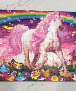 Ravensburger Horse Dreams - 100 Piece Glitter Jigsaw Puzzle for Kids – Every Piece is Unique, Pieces Fit Together Perfectly 37 A1mMQHYXNjL