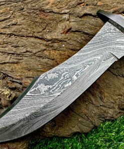 REG-274, Handmade Damascus Steel 13.00 Inches Hunting Knife - Rose Wood with Damascus Steel Guards Handle (Wood Handle) REG-274 17 A1mRGebVFyL