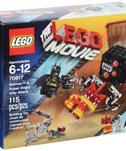 LEGO Movie Batman and Super Angry Kitty Attack Block