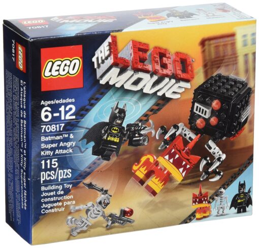 LEGO Movie Batman and Super Angry Kitty Attack Block