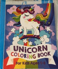 Unicorn Coloring Book: For Kids Ages 4-8 (US Edition) (Silly Bear Coloring Books) 27 A1mSXAv1WXL