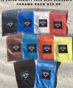 (51g/1.8oz) Black Diamond Black Diamond Pigments® Multipurpose DIY Arts and Crafts Additive | Natural Bath Bombs, Resin Art, Paint, Epoxy, Soap, Nail Polish 30 A1mT D6QeL