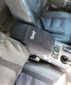 Seat Armour KAJGCB11-14 Officially Licensed Custom Fit Center Console Cover with Jeep Embroidered Logo for Select Jeep Grand Cherokee Models(2011-2017) - (Black) 29 A1mbVgUcegL