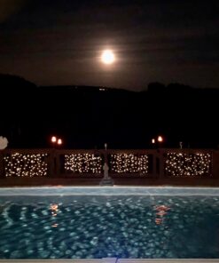 Brizled Solar String Lights, 2 Pack Each 66ft 200 LED Solar Fairy Lights, 8 Modes Outdoor Solar Fairy Lights String with Memory, Waterproof Solar Twinkle Lights for Christmas Garden Party, Warm White 36 A1mxBpS2JL