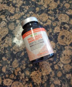 Vitamin Bounty Pro-Daily Immunity Probiotic - 10 Billion CFU Blend, Zinc & Vitamin C for Digestive Health, Immune Support Prebioitcs and Probiotics for Women and Men - 60 Capsules 1 32 A1n5BBIrcWL 2