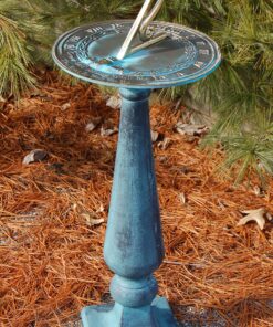 BestNest Rome Grow Old with Me Sundial and Baluster Pedestal 8 A1ozyW1HkL