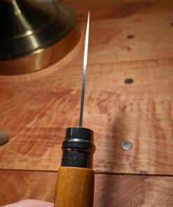 Opinel No.08 Carbon Steel Folding Pocket Knife with Beechwood Handle, Brown (2540089) No. 8 48 A1pkjbFNoZL