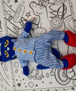 MerryMakers Pete the Cat Bedtime BluesPlush Doll, 14.5-Inch 27 A1pyifJNAHL