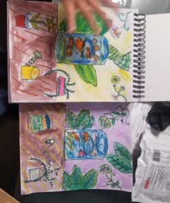 Bellofy Multimedia Sketchbook 100 Sheets | Mixed Media Paper for Drawing & Painting | Drawing Paper for Artists, Beginners & Kids | Sketchbook Mixed Media for Acrylic, Watercolor, Graphite & More 59 A1qQu 3J0xL