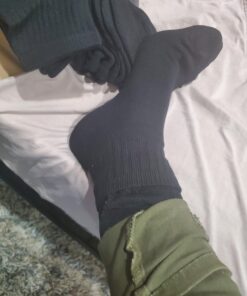 Amazon Essentials Women's Cotton Lightly Cushioned Ankle Socks, 10 Pairs 6-9 Black 13 A1qW0l1ArEL