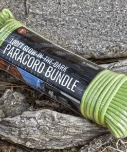 SE Survivor Series 7-Strand 550 Glow-in-the-Dark Paracord, 100' - PC105GGD55 Glow-in-the-dark Green 12 A1r7SpEUqjL