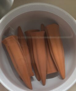 REMIAWY Plant Watering Stakes 6 Pack Automatic Plant Waterers for Vacations, Plant Watering Devices Terracotta Self Watering Spikes for Wine Bottles Great Watering Spikes for Indoor & Outdoor Plants 41 A1rzR3tKl9L 2