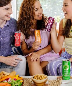 IZZE Sparkling Juice, Grapefruit, No Added Sugars, No Preservatives, Non-GMO, 8.4 Fl Oz Can (Pack of 24) 8.4 Fl Oz (Pack of 24) 29 A1sMXwF2dL 1