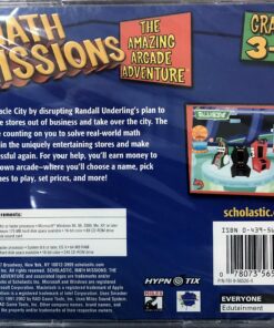 Alternative view of Math Missions: The Amazing Arcade Adventure Grades 3-5