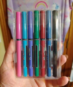 Pilot, Precise V5, Capped Liquid Ink Rolling Ball Pens, Extra Fine Point 0.5 mm, Assorted Colors, Pack of 7 28 A1sohCpz70L