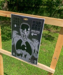 Visual Vital Splatter Target | 14.5" X 9.5" | Adhesive Sticker Targets | Paper Target | Shooting Target | Target | Reactive Target | Shooting Accessories Biting Zombie 10-Pack 17 A1t3846tOnL