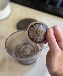 GROSCHE 17.7oz BPA-Free Tea Infuser Teapot with Drip-Free, Easy Clean Design 17.7 fl oz Clear 44 A1tyQAp7W6L