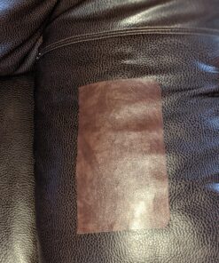 ONine Leather Repair Patch,Self-Adhesive Couch Patch,Multicolor Available Scratch Leather 8X11 Inch Peel and Stick for Sofas, Car Seats Hand Bags Jackets(New Dark Brown) 8" x 11" New Dark Brown 46 A1u GO4B2SL