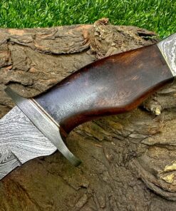 REG-274, Handmade Damascus Steel 13.00 Inches Hunting Knife - Rose Wood with Damascus Steel Guards Handle (Wood Handle) REG-274 16 A1uEat2B2rL