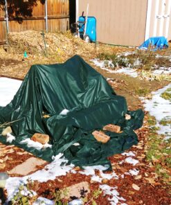 the Planket 11200 10 x 20 ft Frost Protection Plant Cover, Rectangular, Dark green 10 ft x 20 ft 30 A1uJ9ueTtJL